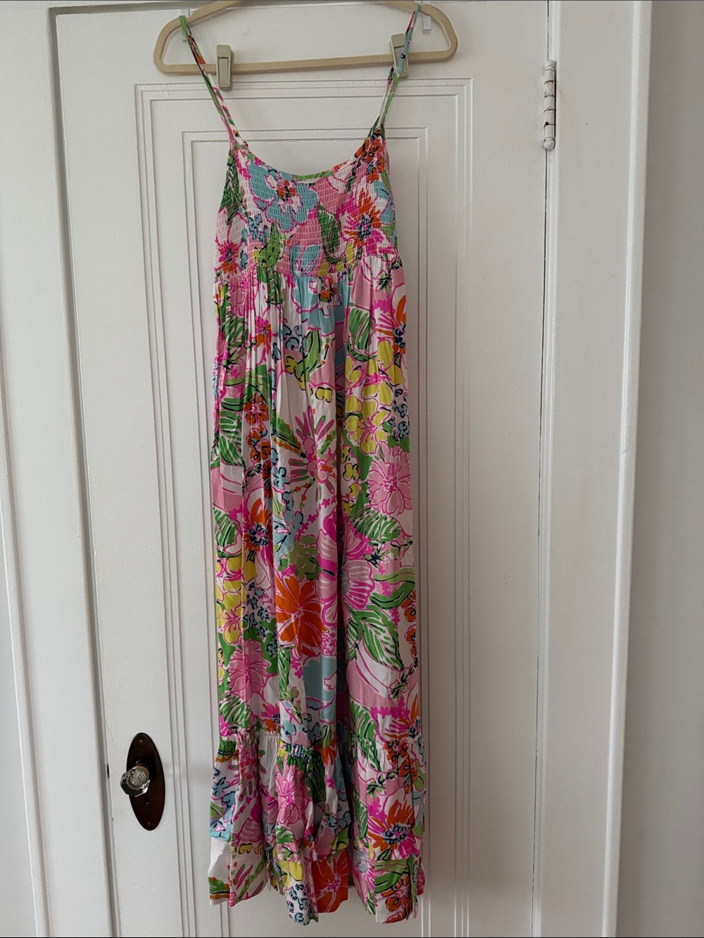 Lilly Pulitzer Nosey Posey Dress Girls Size XL